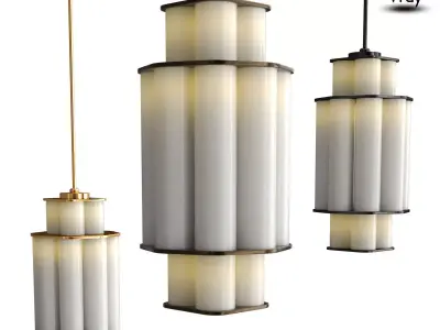 Bauer Chandelier  3D model