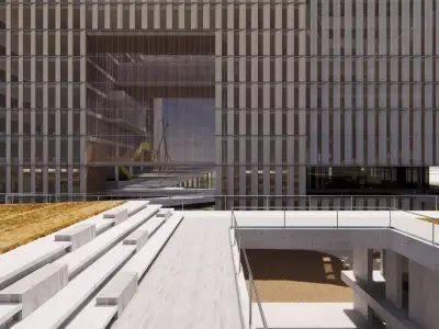 Office Building Architectural Proposal - Lumina Forest 3D model