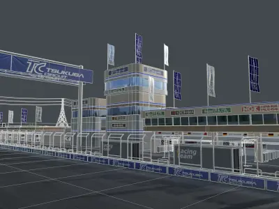  Tsukuba Circuit Race Track 