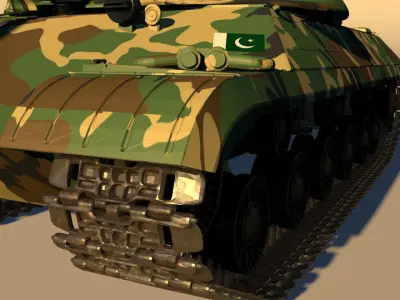 TANK TRANFORM- TANK ANIMATED 3D model