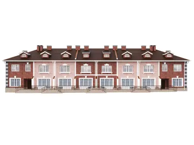 Classical Townhouse 2 3D model