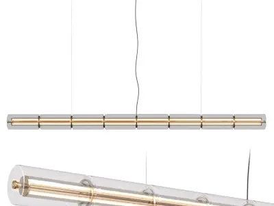 Luce Cilindrica S1 Pendant Lamp by Flos 3D model