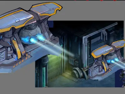 Wall Fortress - Frozen Type 09 3D model