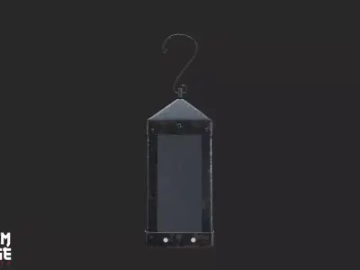 Lantern Low-poly 3D model shop