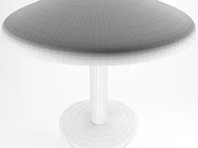 bench mashrums 3D model