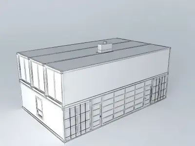 House container Free 3D model