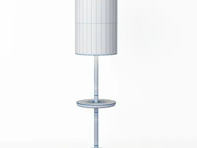Minimalist Standing Lamp 3D model