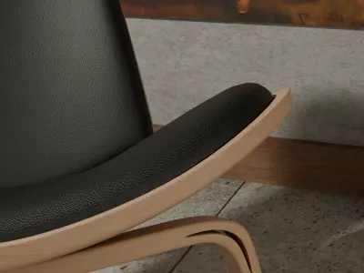 Archviz Single Seat  1 Basic Scene and Lighting 3D model