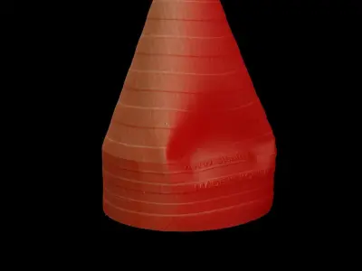 Parking Ban Sign 3D model