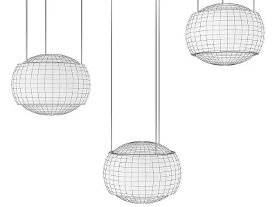 JOSS chandelier  Low-poly 3D model