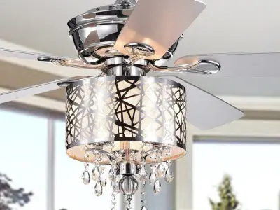 Darden  Blade Ceiling Fan Light 3D model