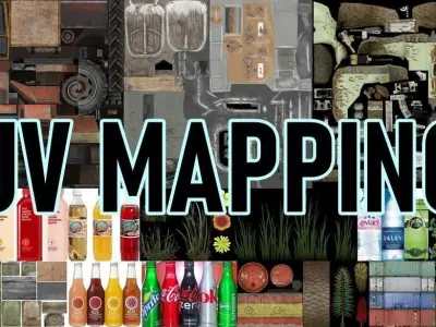 Outpost MAP Low-poly 3D model