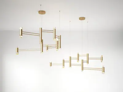 Aries VIIII Pendant Lamp 3D model