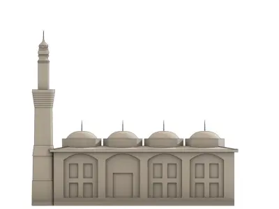 Grand Mosque of Bursa Ulu Cami  3D model