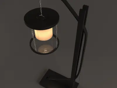 floor lamp 02 3D model