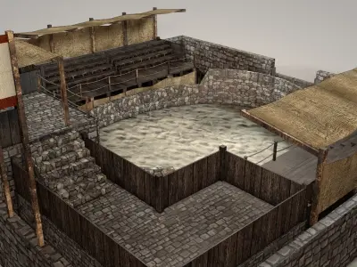 Battle Arena v2 Low-poly 3D model