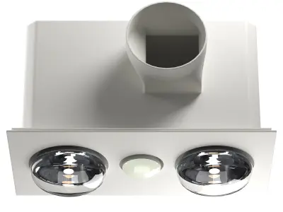 Cali 3-in-1 Bathroom Heater 3D model