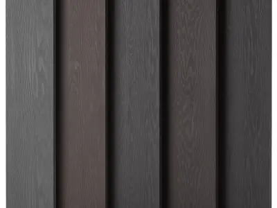 Black Stained Oak Tinted Wood Material 01 Texture