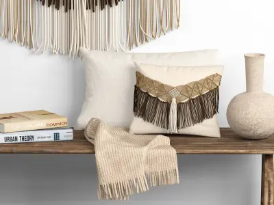 marame decor set01 3D model