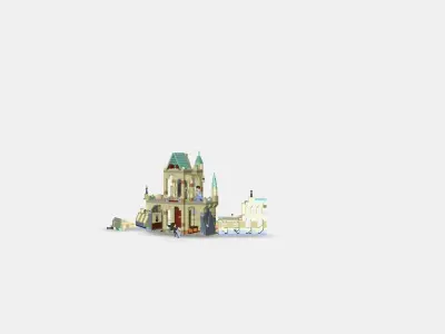 LEGO Harry Potter - Battle of Hogwarts 76415 3D model