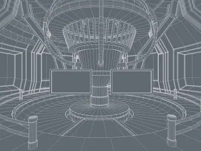 Sci Fi Room 3D model