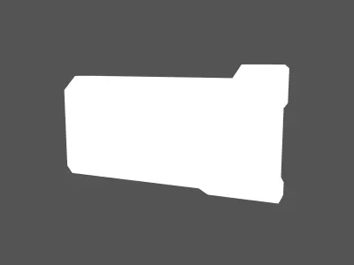 UHD High tech Graphical Interface v5 001 Low-poly 3D model