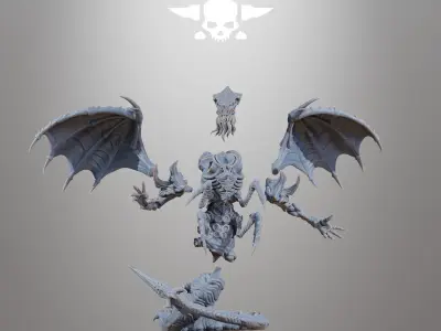 Xenarid Wormaak 3D print model