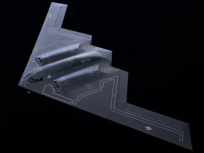  B-2 Spirit Heavy Bomber PBR 