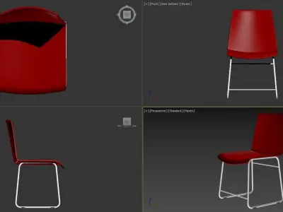 Seat Model - Andrea Blasco Architect Free low-poly 3D model