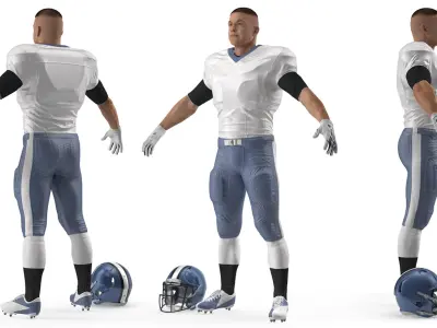  American Football Player Fur 