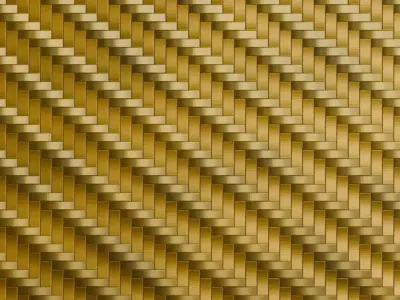 Powered Metal Golden Design PBR Seamless Texture