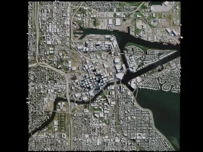 Tampa - USA 3D model