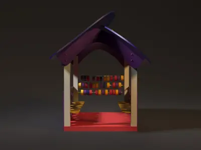 children playhouse 3D model