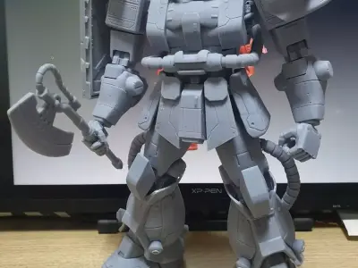 ZAKU 2 MS-06S 3D print model