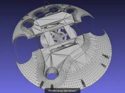 Printable Predator Movie Prop Collection 3D Model Pack