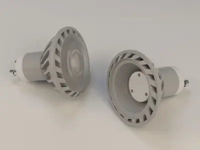 LightingEver 5W GU10 LED Bulb 3D model