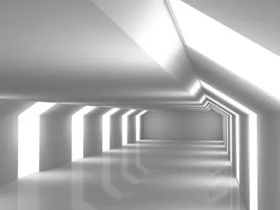 Sci Fi Corridor 3D model