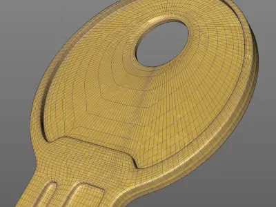 Key for the house Free 3D model