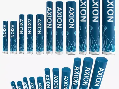 Tube inflatable Axion 3D model