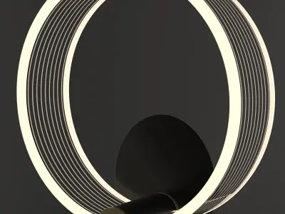 Light wall 3D model purchase