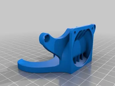 Replicator 2X Cooling Fan Duct Free 3D print model