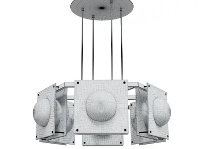 Chandelier Rochillon by Romatti 3D model