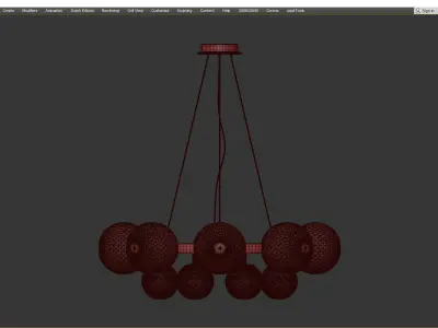 Frappe Low-poly 3D model