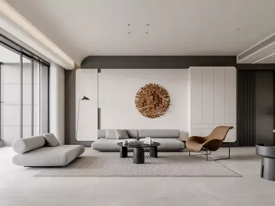 apartment interior scenes     3D model 32