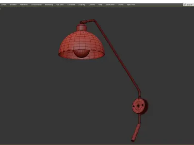 TEODINE SCONCE Low-poly 3D model