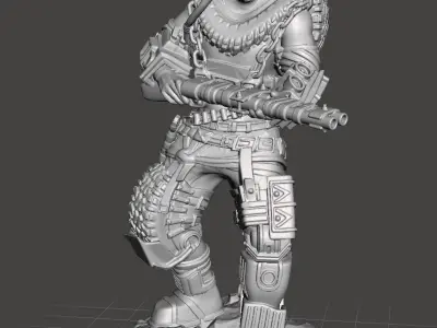 Gas Mask Bandit 3D print model