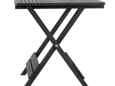 Outdoor Folding Side Table FB11  Low-poly 3D model