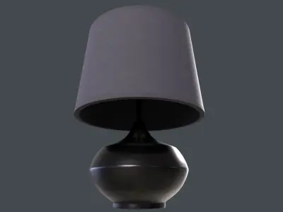 Home decorations-Table Lamp-PBR 3D MODEL  3D model
