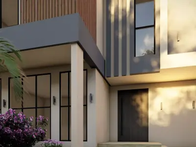 MODREN VILLA 3D model
