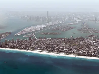 Miami City USA 3D model
